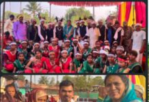 ग्राम गुरवंडी में परिणय उत्सव में पहुंचीं विधायक सावित्री मनोज मंडावी, नवदंपति को दिया आशीर्वाद