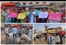 *इस्तीफा दो के नारों से गूंजा दंतेवाड़ा, महिला कांग्रेस ने डीपीओ फूंका पुतला*,,,,,,,,,,,,,,,,,,,,,,,,,,,,,,,* दन्तेवाड़ा जिले से दीपक मरकाम की खबर*