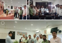 *शिक्षक संघर्ष मोर्चा के बैनर तले, शिक्षकों ने समर कैंप ब्रिज कोर्स एवं अन्य गैर शिक्षकीय कार्य को बंद करने ,नव पदस्थ जिला कलेक्टर का पुष्प गुच्छ भेंट कर किया स्वागत सत्कार, साथ ही सौंपा ज्ञापन जिला पंचायत CEO व DEO को भी सौंपा ज्ञापन*,,,,,,,,,,,,,,,,,,,,,,,* बीजापुर जिले से दीपक मरकाम की खबर*