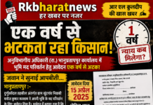 हर खबर पर नजर एक वर्ष से भटकता रहा किसान अनुविभागीय अधिकारी (रा.) भानुप्रतापपुर कार्यालय में भूमि मद परिवर्तन हेतु आवेदन एक वर्ष से अटका जवान ने सुनाई आपबीती… आर एल कुलदीप की खास खबर :-